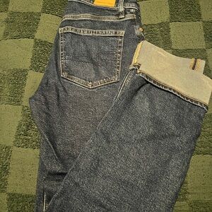 American Eagle Outfitters Dark Blue Straight Jeans